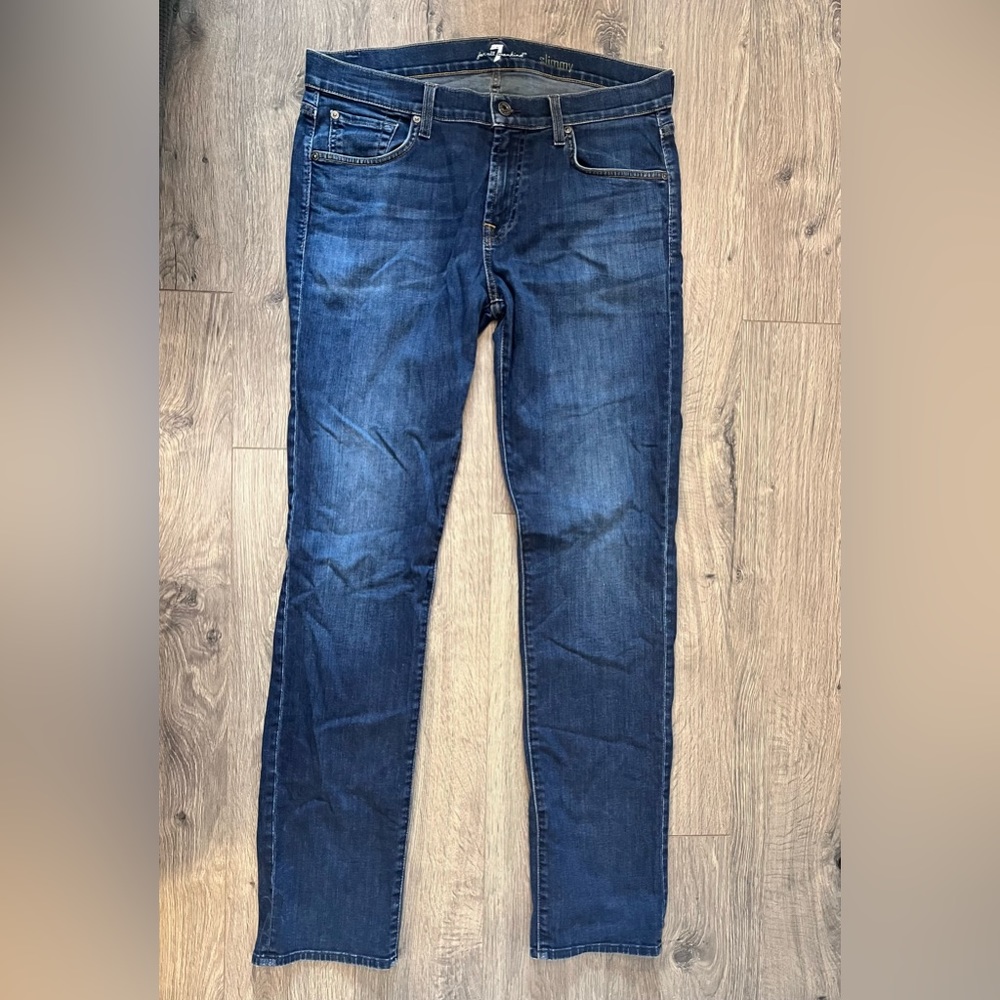 7 For All Man Kind Slimmy Jeans -Size 33